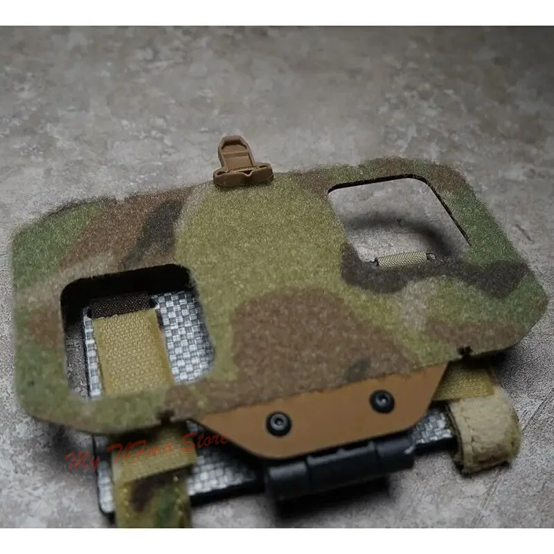 Placa de navegación táctica de pecho Molle 1,5, soporte para teléfono móvil, placa de montaje para chaleco CPC/JPC/JPC2.0/NJPC/SPC/ FCPC V5/6094/SS - imagen 4