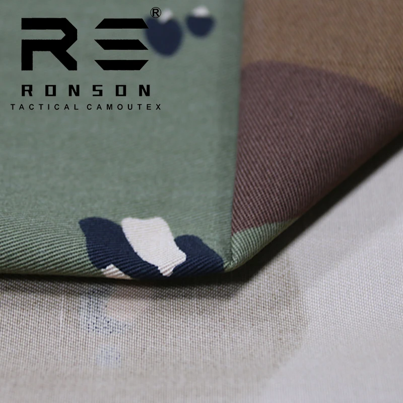 Tela de sarga de algodón de camuflaje de Chocolate de seis colores iraquí, resistente al desgaste, sombrero para exteriores, traje táctico de rana, tela C - imagen 5