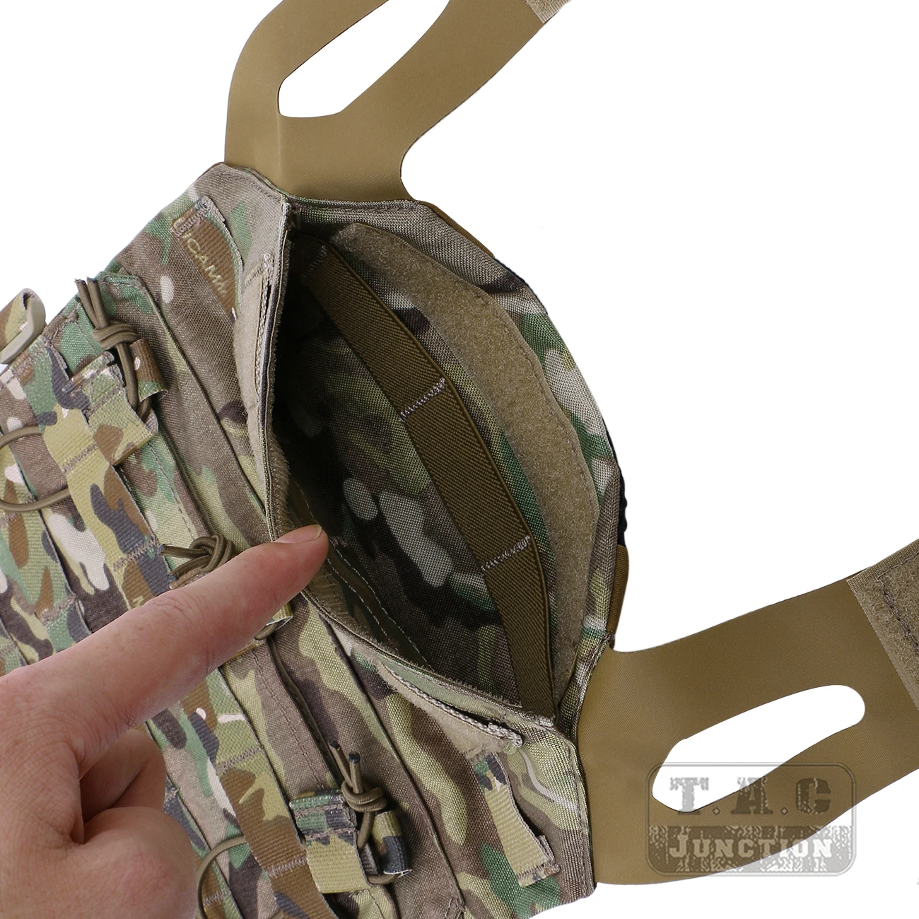 Emersongear-Chaleco portador de placa táctica, armadura corporal ligera Emerson, equipo táctico - imagen 3