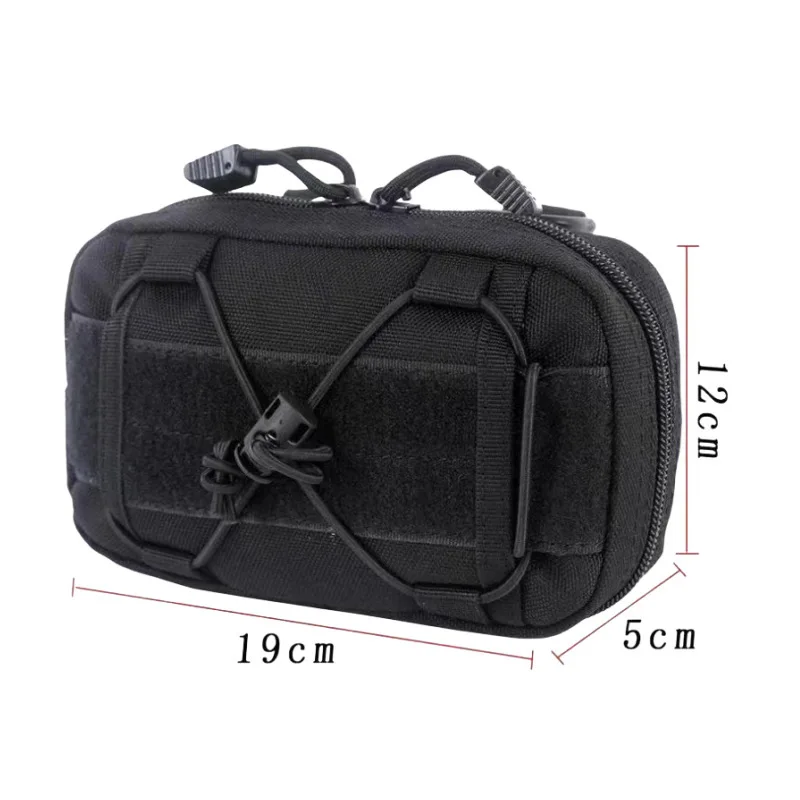 Bolso táctico MOLLE de cintura: multiusos para uso en campo abierto