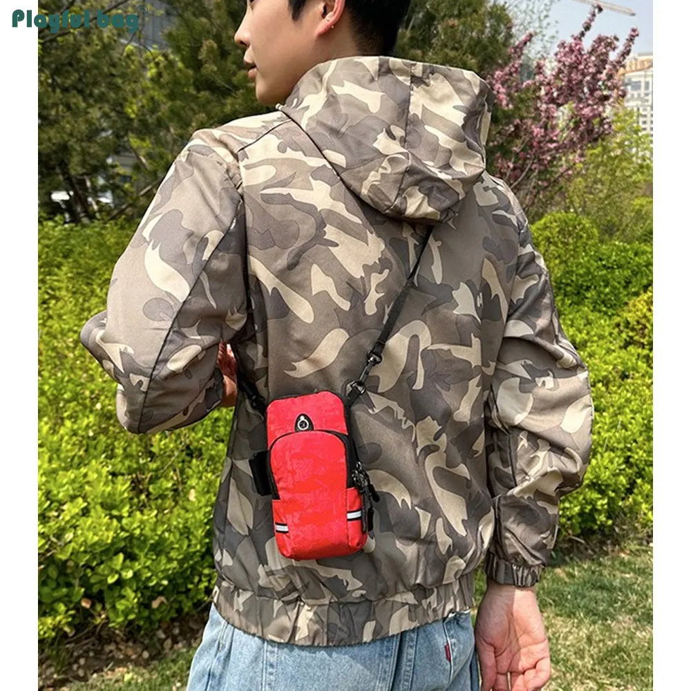 Bolsa de brazo para teléfono móvil para correr al aire libre, equipo de manga de brazo para Fitness, bolsa de muñeca, paquete de auriculares ligero, AVA285 - imagen 5