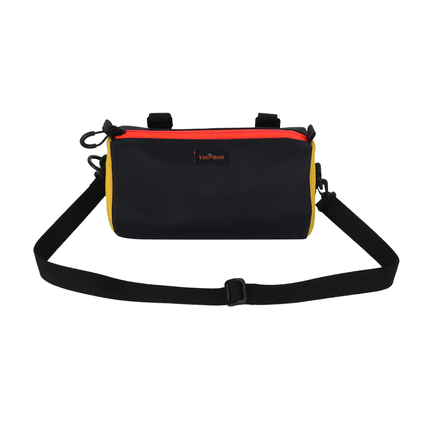 TOURBON-Bolsa de nailon para manillar de bicicleta, accesorio para ciclismo, marco frontal, tubo superior, resistente al agua, cesta de almacenamiento - imagen 2