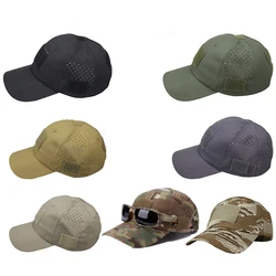 Nueva gorra de béisbol de camuflaje para hombre, sombrero protector solar transpirable, deportes al aire libre, caza táctica, senderismo, Camping, playa, pesca, sombrero para el sol