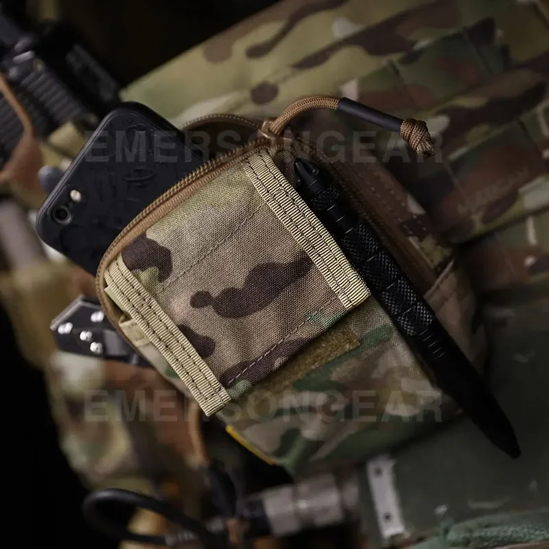 Emersongear-riñonera de Detective, bolsa Molle, equipo de combate de Paintball Airsoft, bolsa de herramientas pequeñas EM8338 - imagen 3