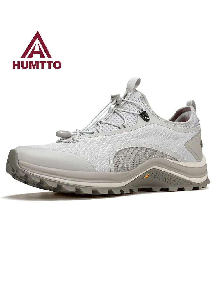 Zapatos de senderismo HUMTTO para hombre, zapatos de trekking transpirables para exteriores de montaña, zapatos para caminar y escalar, zapatillas tobilleras, botas de caza - imagen 4