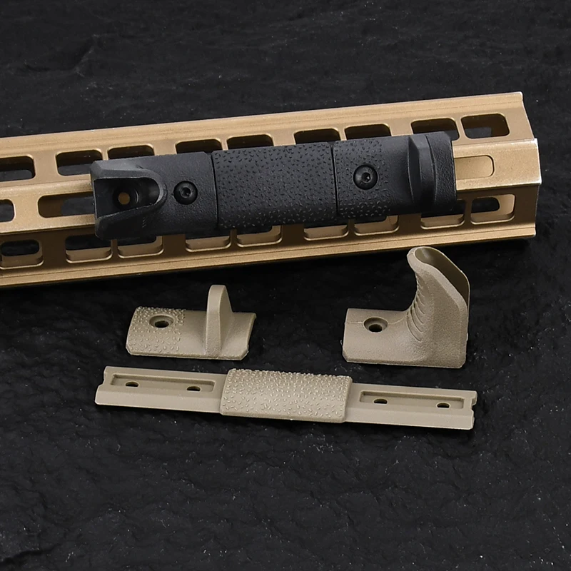 WADSN-Kit de cubierta de plástico de nailon táctico, riel KeyMod M-LOK Compatible con AEG GBB Airsoft, accesorios de cubierta de riel - imagen 4