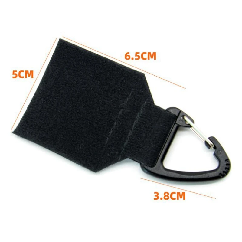 Mosquetón táctico con hebilla antipérdida para chaleco colgante - imagen 2