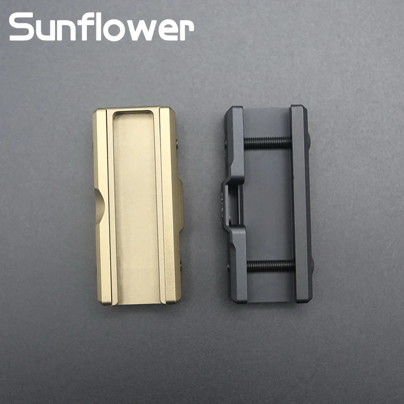 Sistema de linterna táctica Airsoft, interruptor de presión, soporte trasero para luz de caza M300 M600, riel Picatinny de 20mm - imagen 4