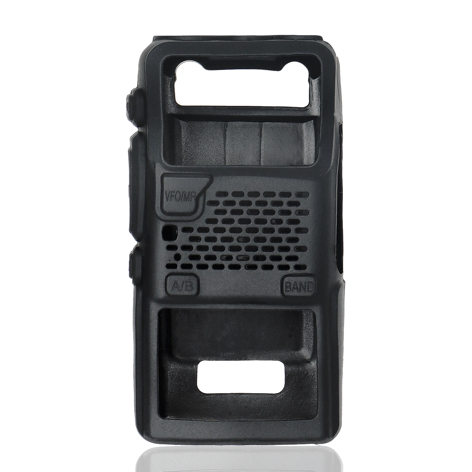Baofeng UV-5RH PRO MAX Walkie Talkie cubierta protectora funda blanda de goma bolsa negra para UV-5RM AR-5RM UV 5RM 5RH bolsa de Radioaficionado