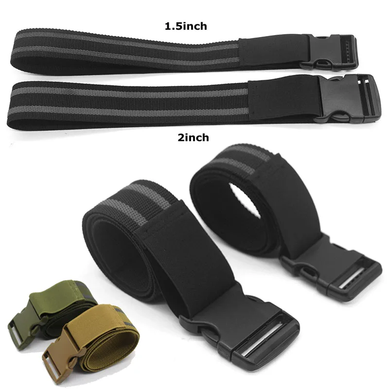 Correa táctica antideslizante elástica para pierna y muslo, funda Universal para pistola QLS 19 22 GL 17 M9, accesorios de caza Airsoft - imagen 2