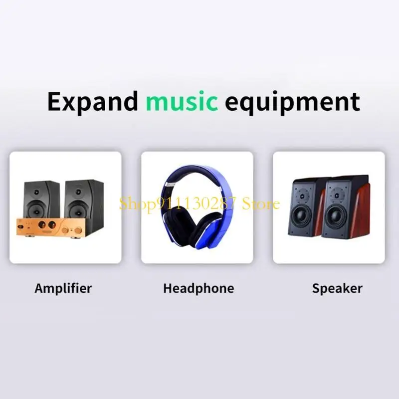 J1HC DA615H 5.1CH Compatible5.0 DAC Adaptador inalámbrico - imagen 5