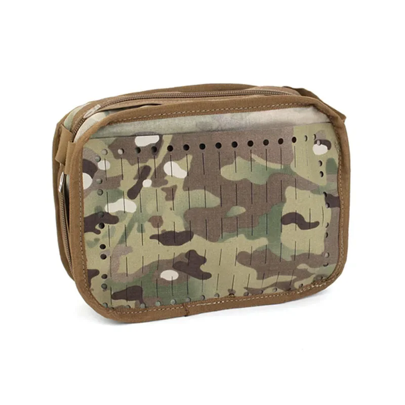 Chaleco táctico al aire libre, bolsa táctica para colgar en el pecho, bolsa Abdominal, bolsa de almacenamiento colgante debajo del bolsillo del vientre - imagen 4