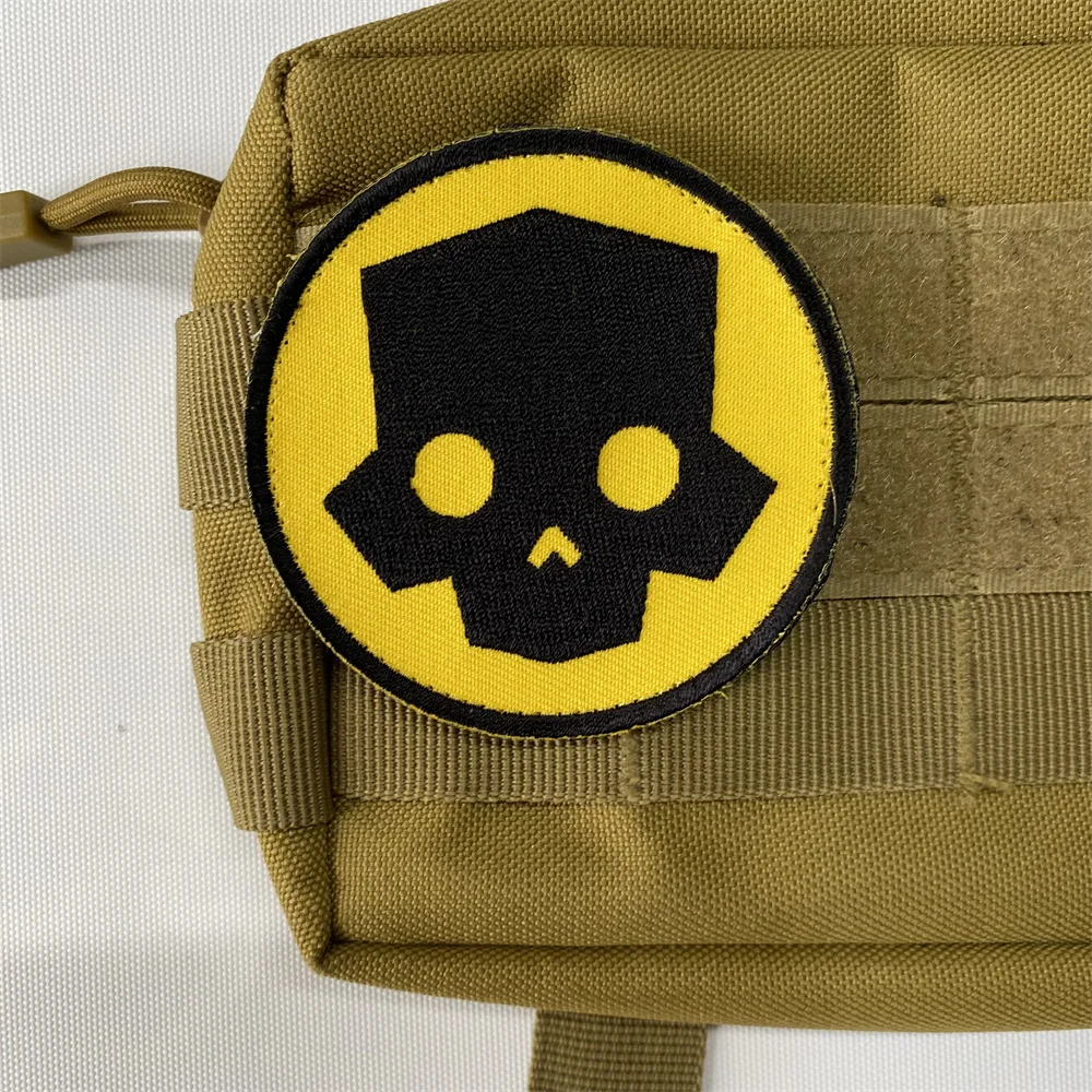 Hell buzos 2 parches bordados para ropa, insignia de moral táctica de Hellcammer Diver, brazalete, pegatina de mochila de juego del infierno - imagen 3