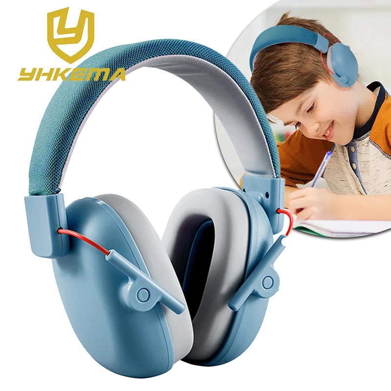 YHKEMA-Auriculares con cancelación de ruido para niños, audífonos de seguridad con reducción de ruido para autismo, ayuda sensorial y de concentración, SNR 27dB