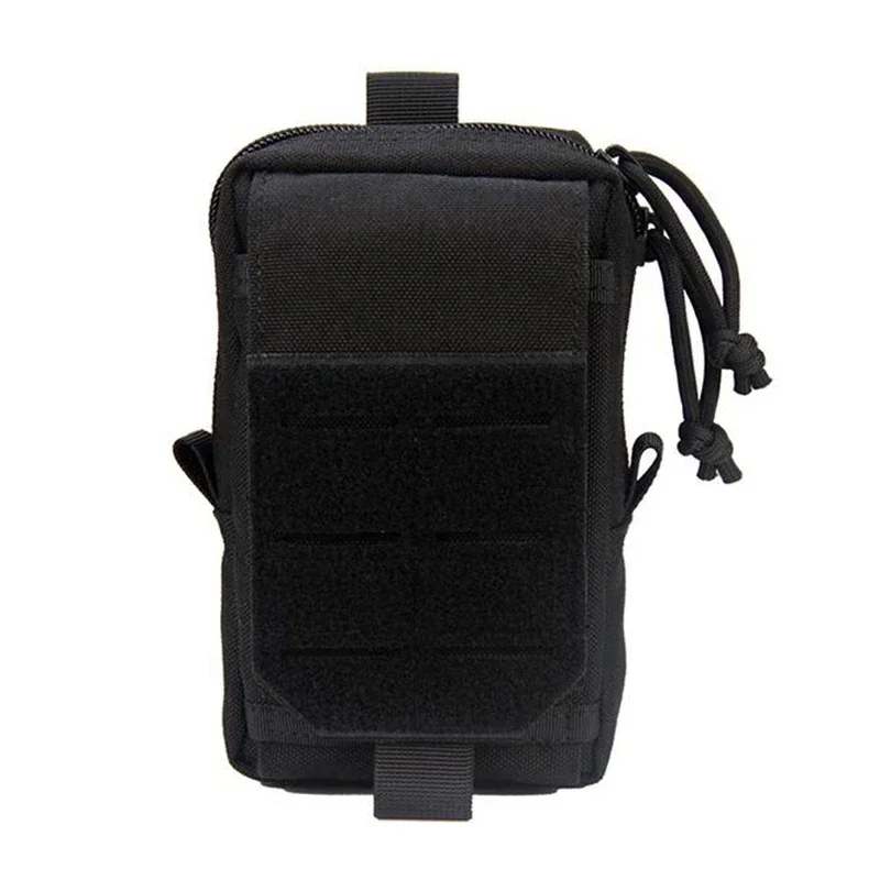Soporte táctico Molle para funda de teléfono, botiquín de primeros auxilios, bolsa EDC para uso en la cintura, accesorio de caza al aire libre, bolsa para teléfono inteligente, paquete de munición - imagen 2