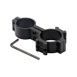 Soporte barril 25,4/30mm 1" doble riel Picatinny linterna láser