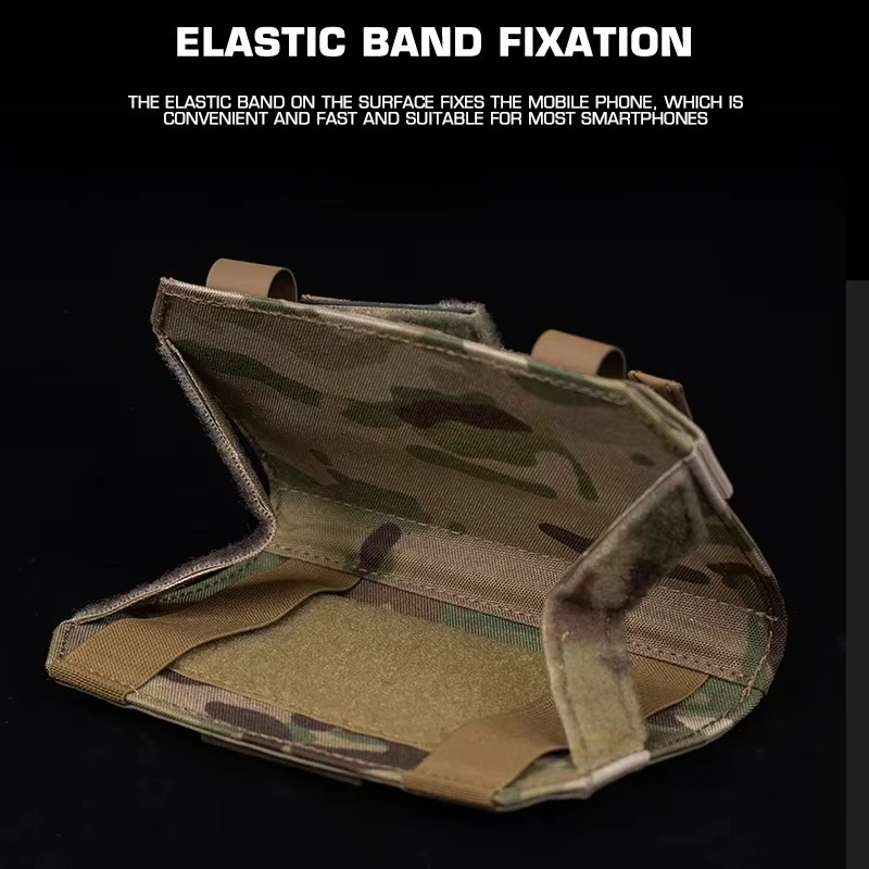 Funda Táctica MOLLE para Móvil con Banda Elástica Universal - imagen 4