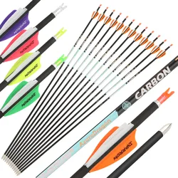 Flechas carbono 32″ arco compuesto caza