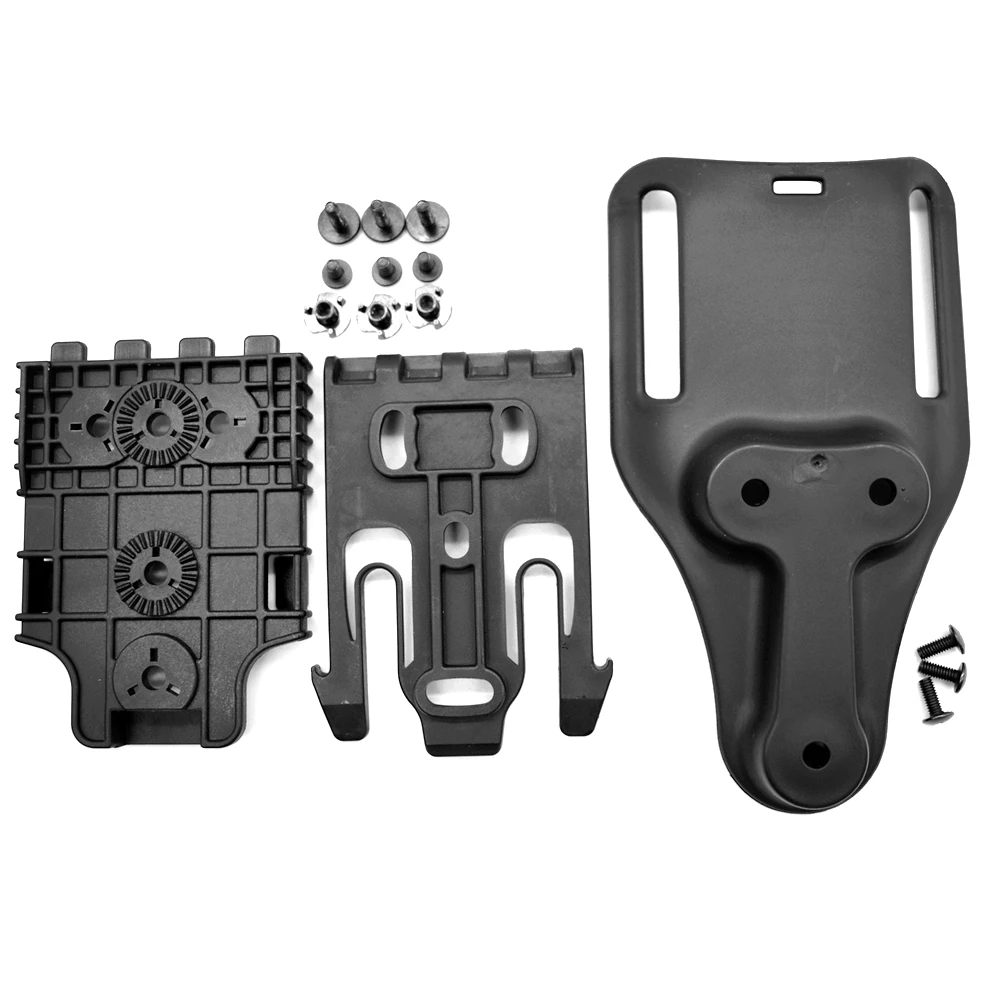 QLS Kit de paquete de sistema de bloqueo rápido con paseo medio de 2 ", incluye horquilla de bloqueo y placa receptora de servicio, accesorio de funda de polímero - imagen 3