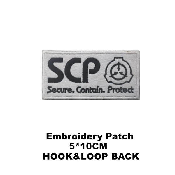 40 Embroidered SCP