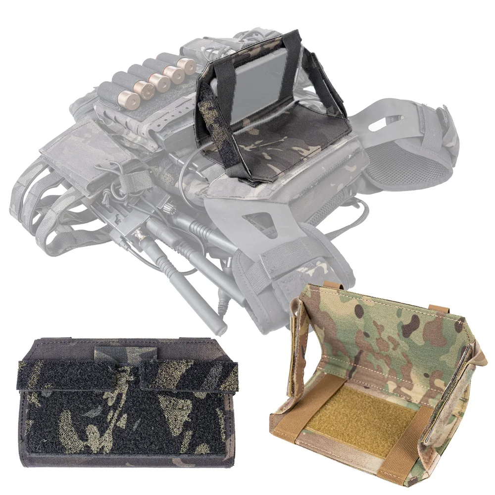 Bolsa táctica de pecho para teléfono móvil, combinación Molle, bolsa para teléfono móvil, chaleco táctico