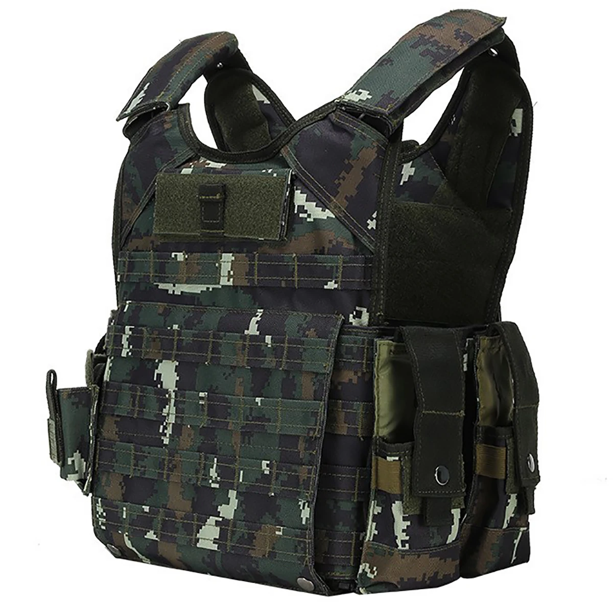 Camiseta interior táctica multifuncional para exteriores, camisa interior táctica de camuflaje, Molle Modular, Cs - imagen 2