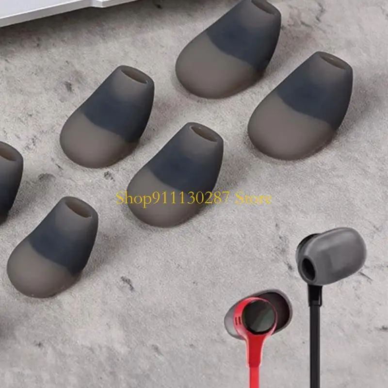 J1HC Auriculares silicona Reemplazo cubierta protectora para brotes nubes II suave - imagen 5