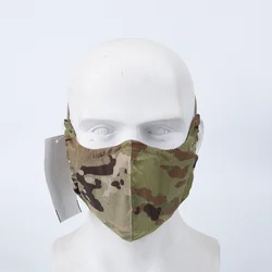 Máscara de camuflaje OCP cortavientos táctica militar para exteriores