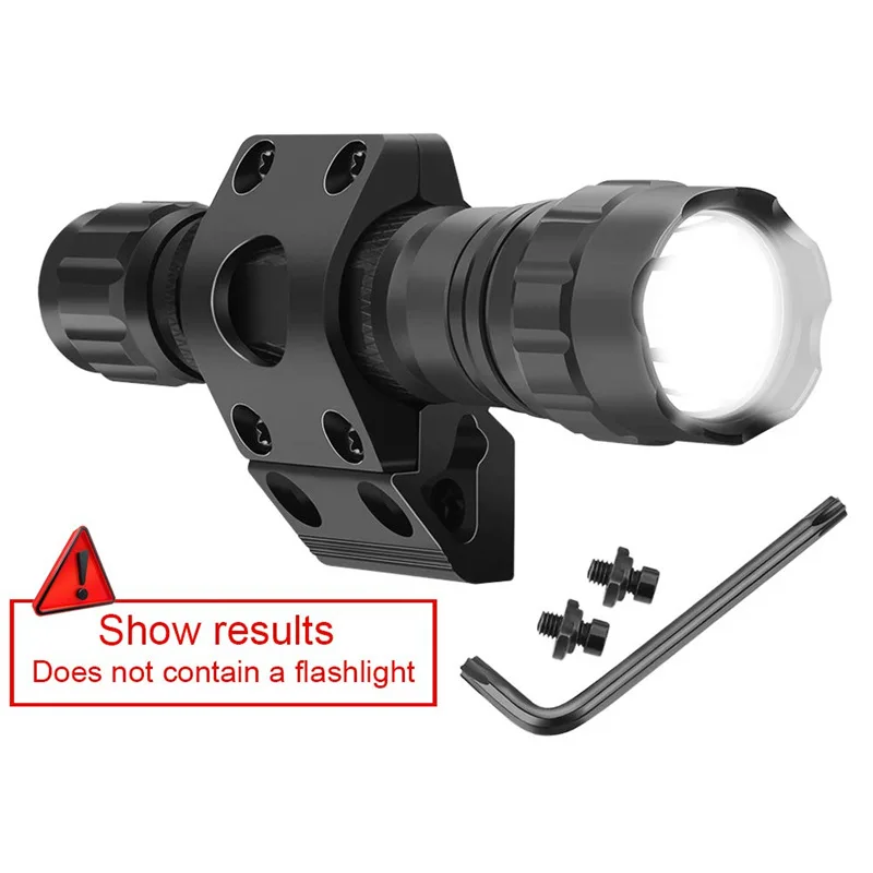 Soporte offset M-LOK 45º para linterna táctica y láser - imagen 5