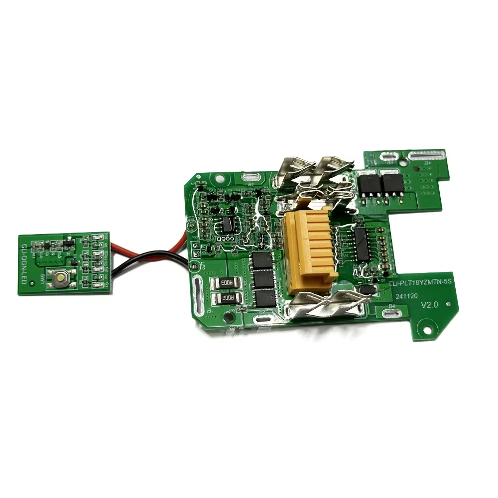 Herramienta eléctrica batería de iones de litio BMS PCB Placa de protección de carga para Makita 18V BL1815 BL1860 LXT400 BL1850 placa de protección - imagen 4