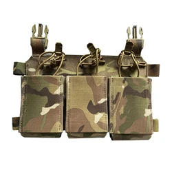 Bolsa elástica para revistas con triple panel de asalto y portador de placa integrado: se adapta a revistas AR556/545/762