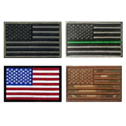 Parche táctico bandera Estados Unidos reversible para uniforme