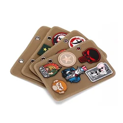 Expositor plegable para parches y medallas de caza