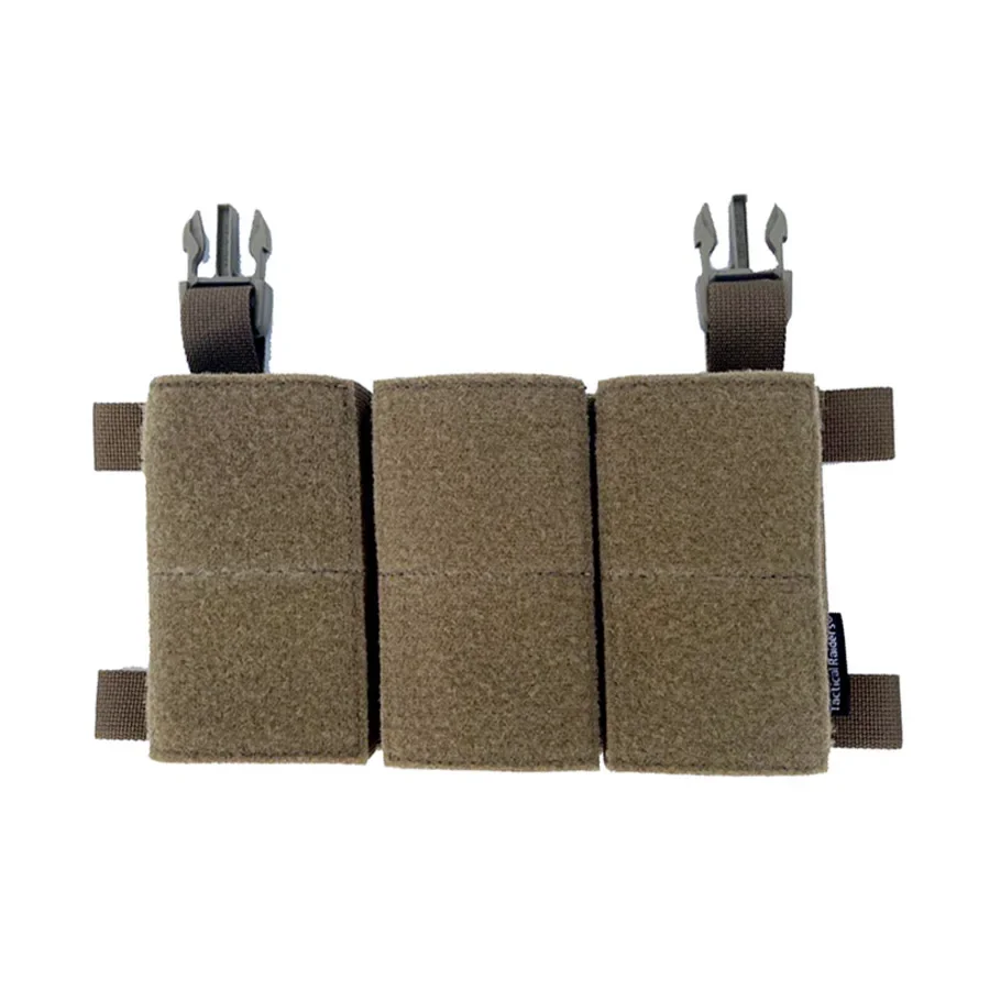 Chaleco táctico LV119 FSCK AVS Triple revista reemplazar bolsa de inserción para Sub Holster 5,56 soporte elástico para revistas - imagen 3