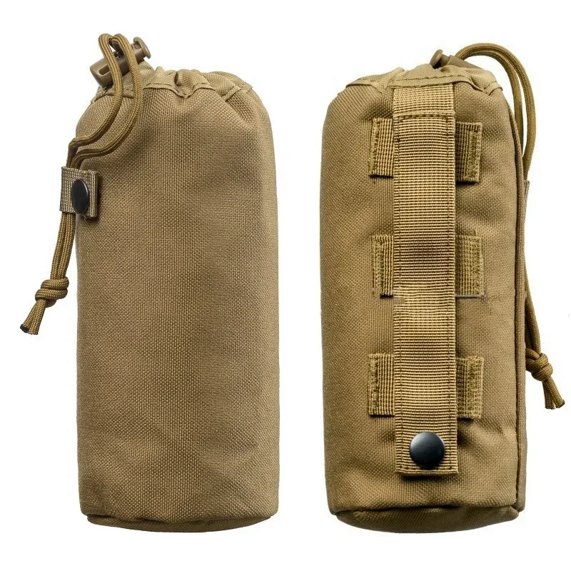 Bolsa portátil impermeable para botella de agua, portabotellas táctico Molle de nailon, bolsas portadoras para hervidor - imagen 2