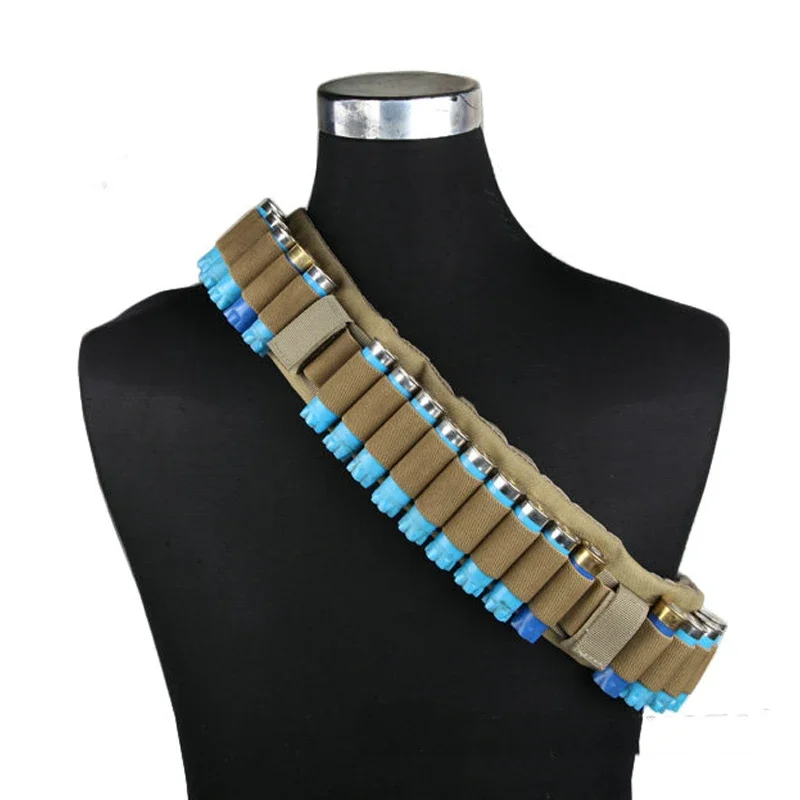 Emersongear-Cinturón de cartucho para pistola de tiro, cinturones de concha, cinturones de balas, cinturón de caza Airsoft EM1734