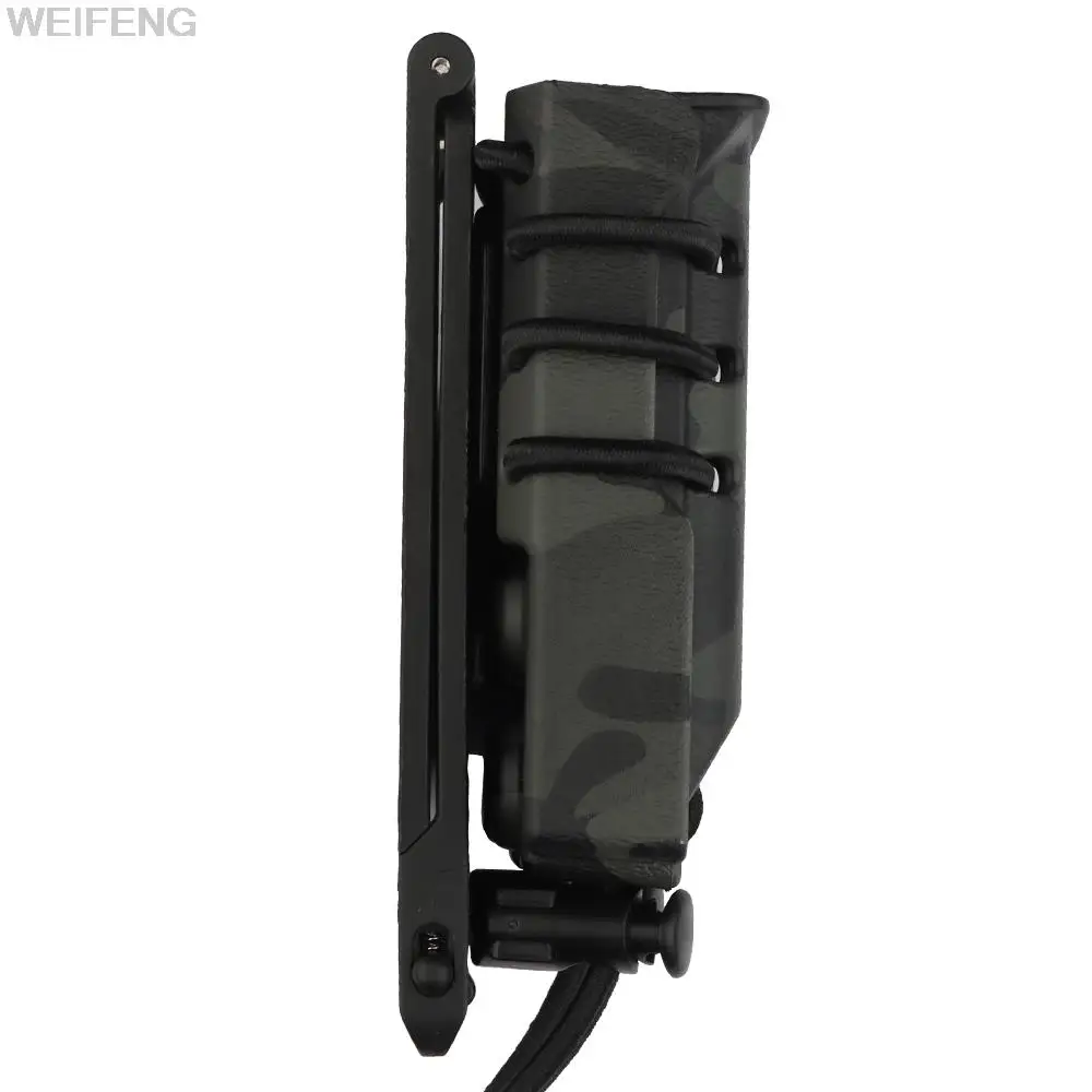 Bolsa militar doble/individual de 9mm para pistola Molle de tracción rápida, funda Mag para Glock 17 Beretta M9, equipo de caza Universal - imagen 4