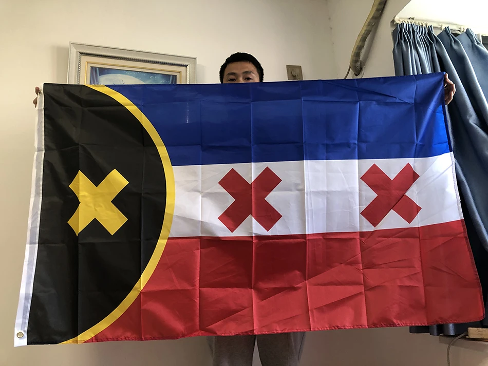 BANDERA DE SKY 90x150CM L'manberg L manberg Lmanberg bandera colgante poliéster L'Manburg Lmanburg Manburg Dream SMP Banner decoración del hogar