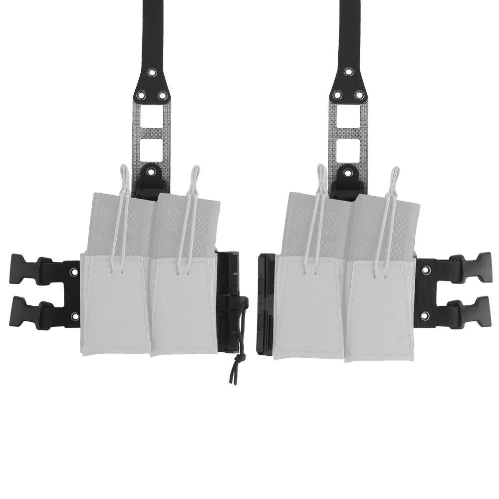 OPHIDIANTAC MOLLE System V2 marco de pecho modular colgante libre con accesorios de tabla de pecho de caza de juego CS - imagen 5