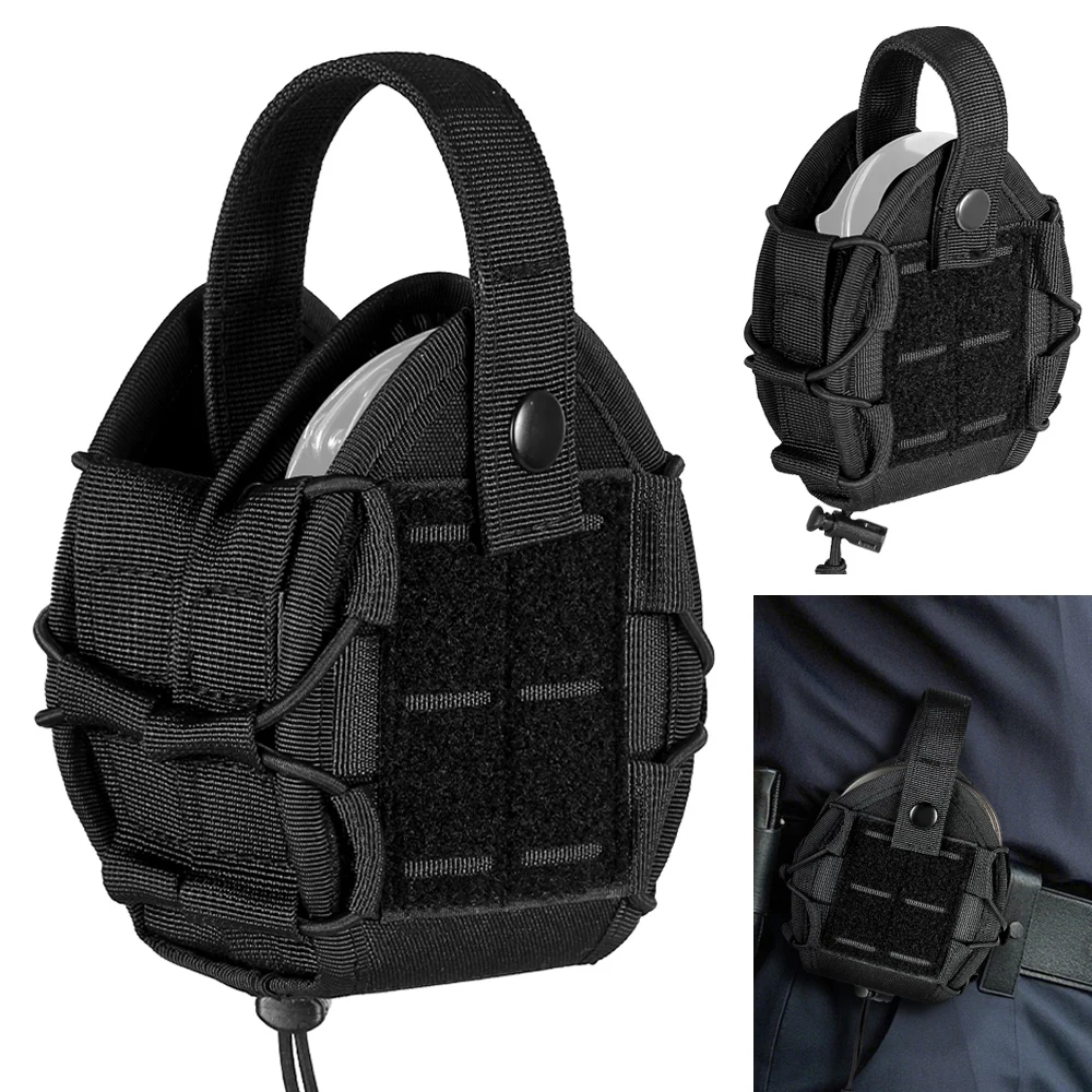 Funda táctica para esposas MOLLE universal de liberación rápida