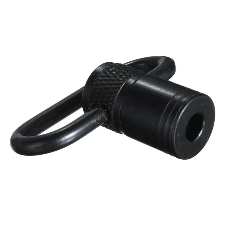Soporte de eslinga QD de liberación rápida y desmontaje con 360 °   Giratorio 3.2cmw con una gorra, hebilla de correa giratoria con botón de empuje para caza - imagen 5