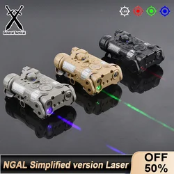 WADSN NGAL Láser Táctico Airsoft Tri-Color LED Picatinny 20mm