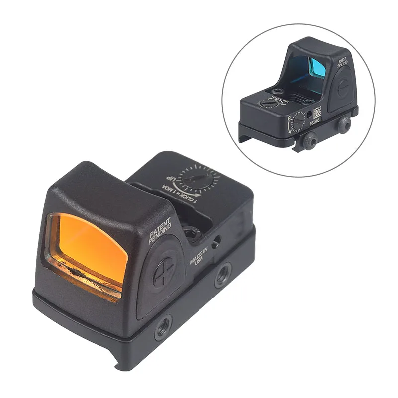 Pistola táctica compacta RMPCC, mira de punto rojo, 3,25 moa, mira para pistola réflex, Glock43X Mos G43X G19 Glock19 Mos IWB, funda suave de aire - imagen 4