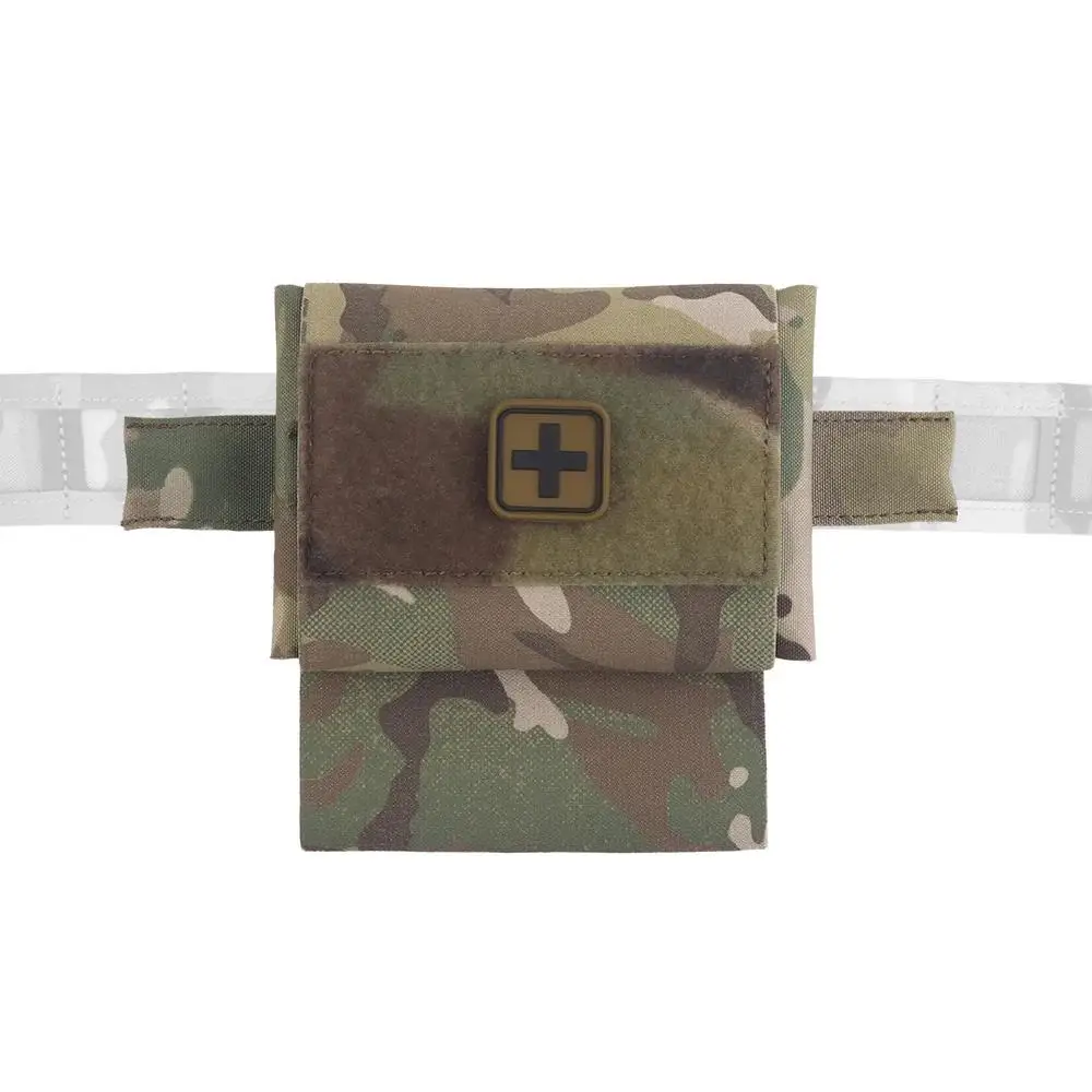 Botiquín de primeros auxilios táctico IFAK Molle, funda de torniquete de extracción rápida, riñonera de caza, juego deportivo Airsoft, Kit médico para Micro traumatismos - imagen 2