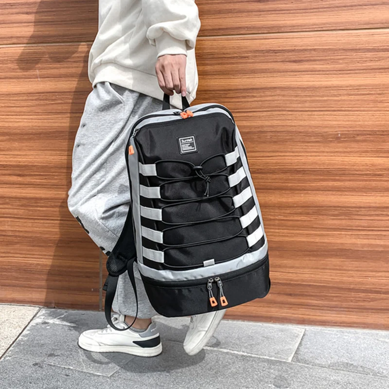 Mochila deportiva con zapatos, bolsa para gimnasio, Fitness, Yoga, bolsas para senderismo al aire libre, escalada, viaje, Camping, mochila grande para fin de semana - imagen 3