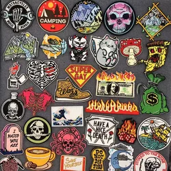 Parche de dinero diferente, parches para planchar en la ropa, apliques, rayas de costura, insignia bordada, parche Fusible, pegatina DIY