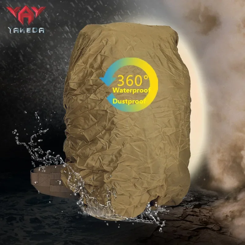 YAKEDA 90L bolsa táctica bolsa de montañismo impermeable a prueba de polvo transpirable aventura al aire libre viaje mochila táctica - imagen 5