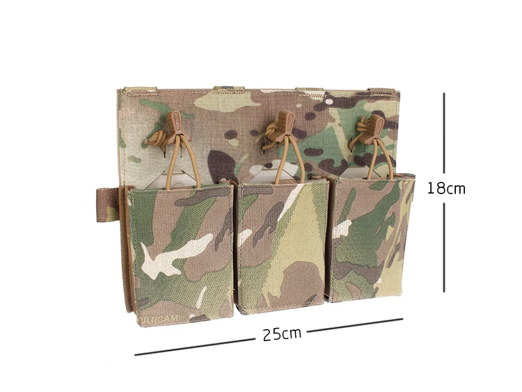 Placa magnética de RIFLE TRIPLE estilo HSP táctico PEW, para CP AIRSOFT 5,56, 7,62, 5,45 - imagen 5
