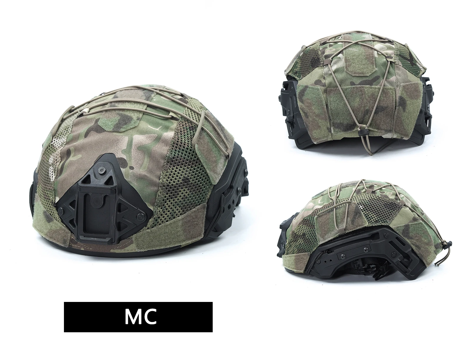 Dmgear Team Wendy Exfil casco balístico Bump, cubierta de malla XL, Ranger, equipo táctico verde, equipo de caza Airsoft - imagen 2