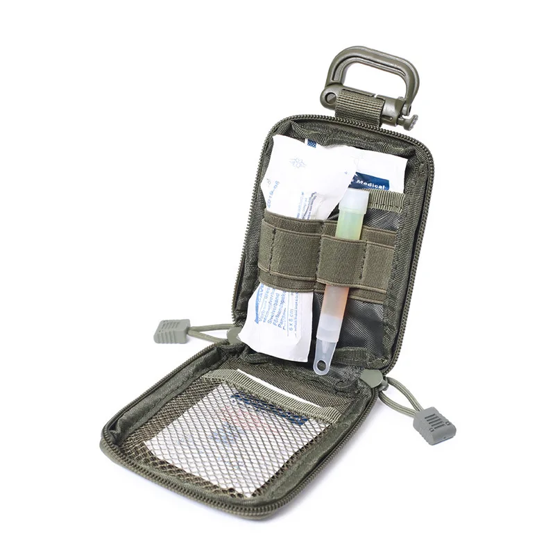 Bolsa de herramientas Molle EDC para deportes al aire libre, organizador EMT, bolsa de bolsillo pequeña, accesorios de viaje, senderismo, Camping y caza, riñoneras con cinturón - imagen 5